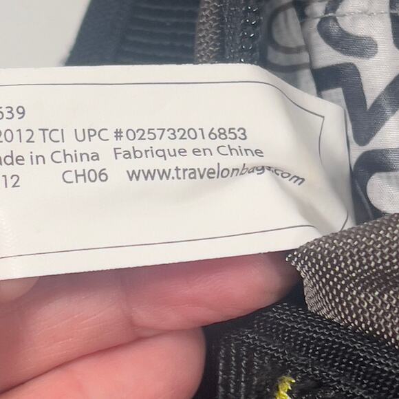 Travelon Antitheft Small Waist Crossbody Tote Bag Gray Charcoal - Picture 9 of 16